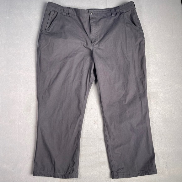 Duluth Trading Flex Fire Hose Relaxed‎ Fit Work Pants Gray 46x30 - Picture 1 of 13